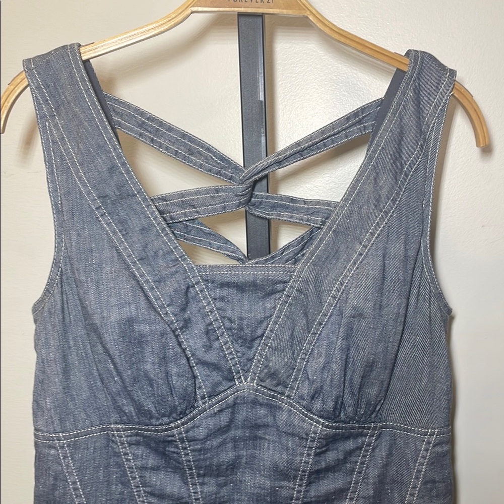 Etcetera Linen Blend Dress - Picture 5 of 6